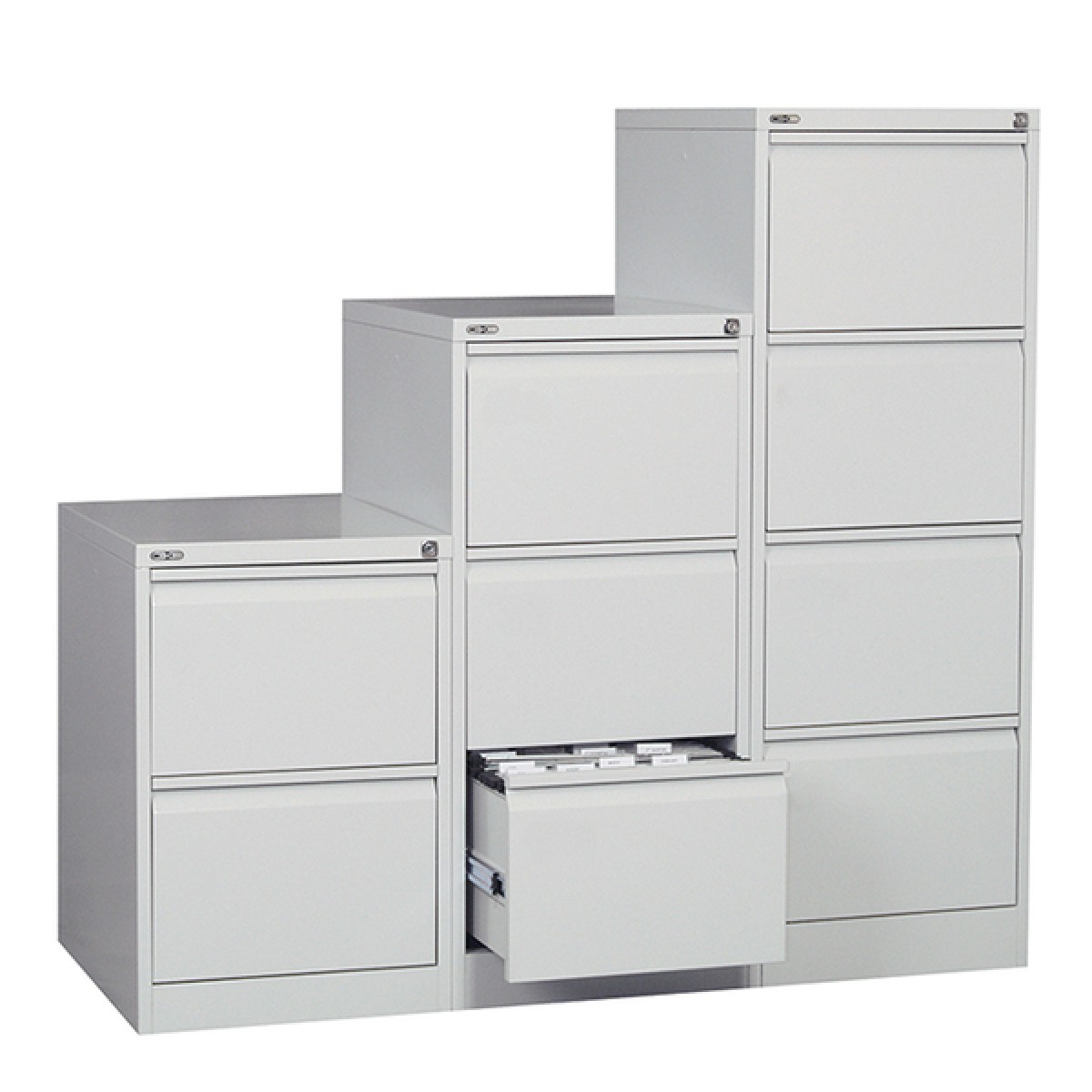 GO Filing Metal 4 Drawer Steel Vertical File Storage